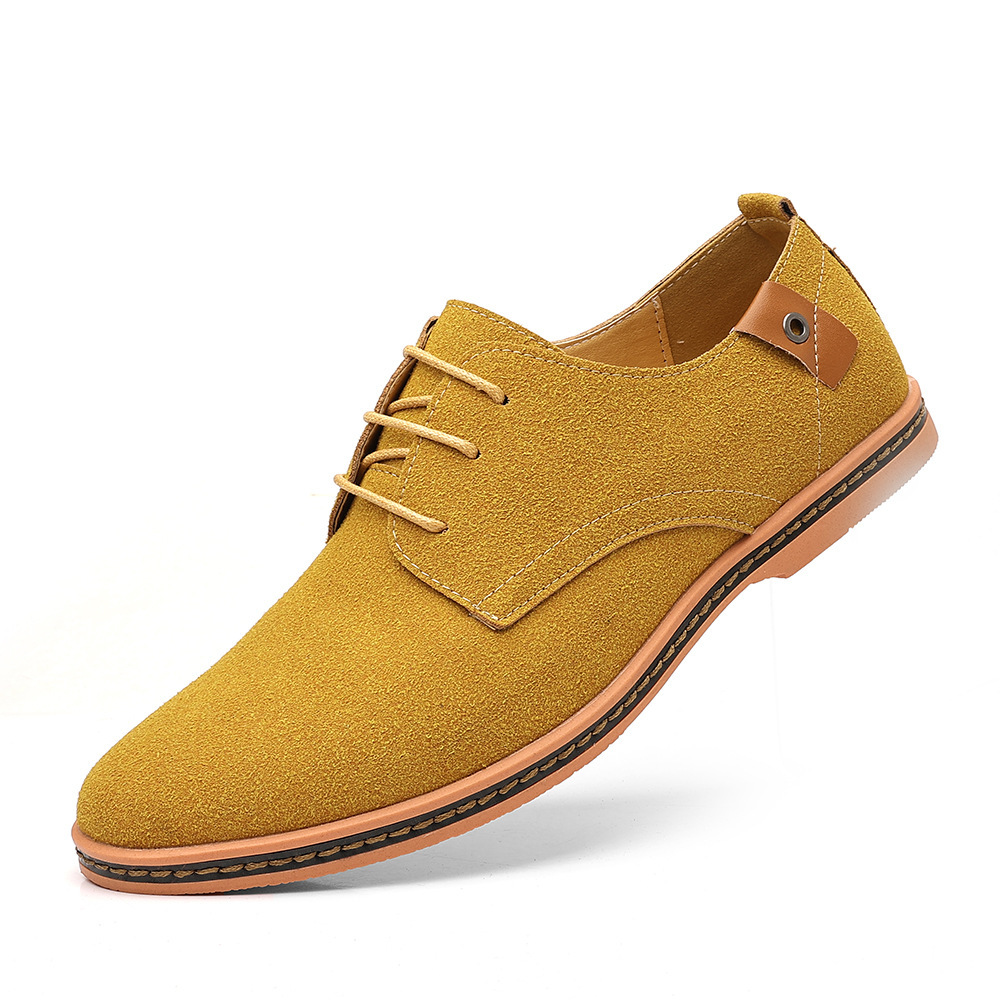 Personality Men's Casual Suede Shoes - Image 6