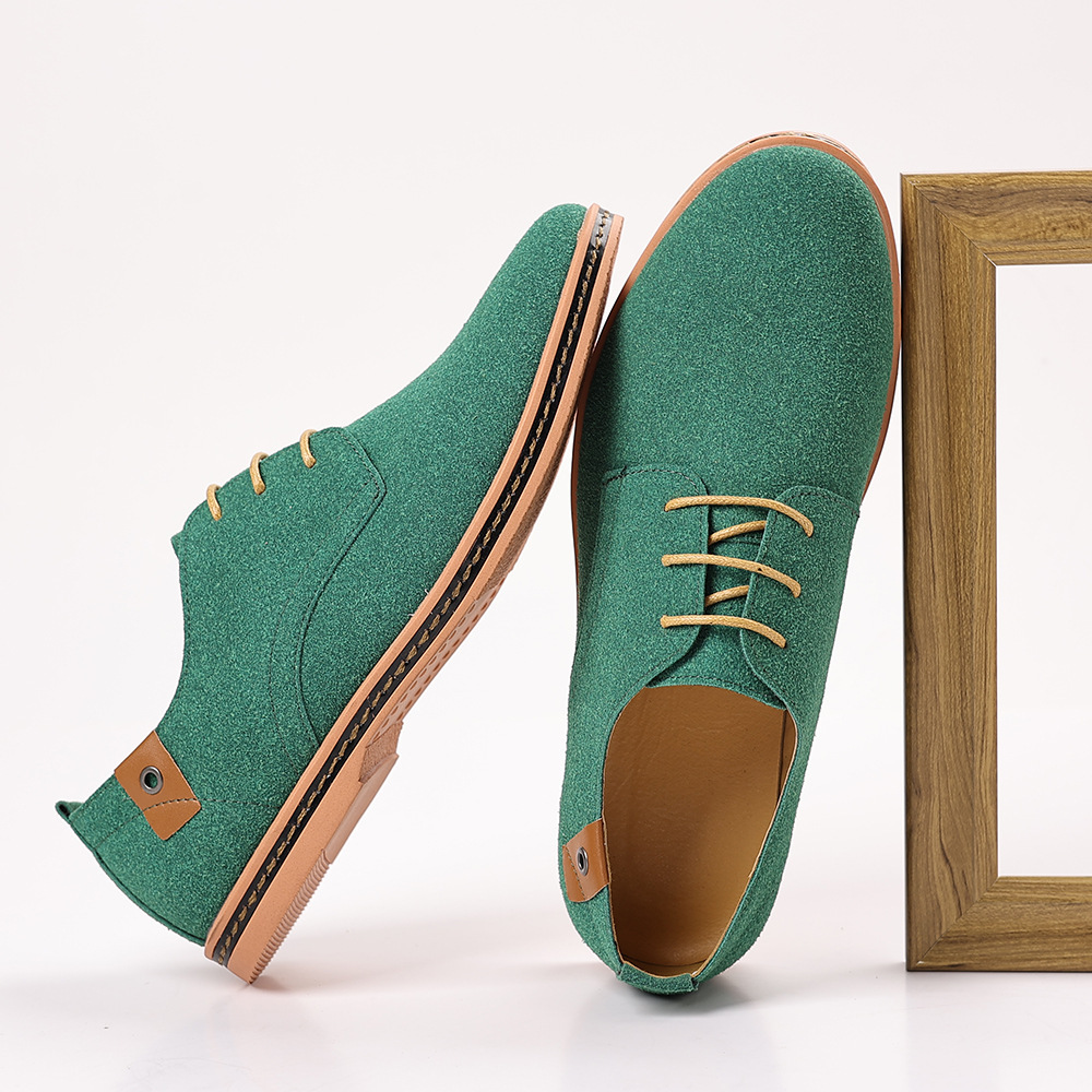 Personality Men's Casual Suede Shoes - Image 2