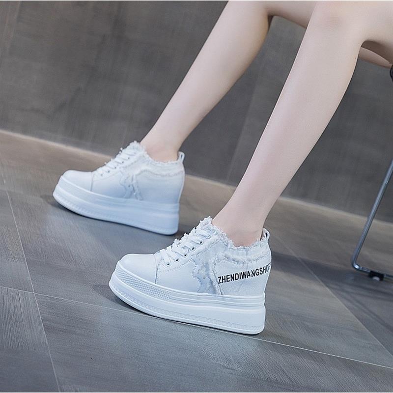 Breathable Platform Canvas Casual Shoes - Image 3