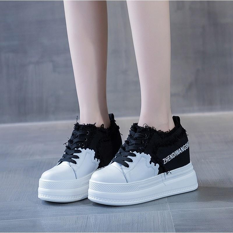 Breathable Platform Canvas Casual Shoes - Image 2