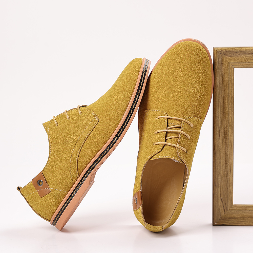 Personality Men's Casual Suede Shoes - Image 10