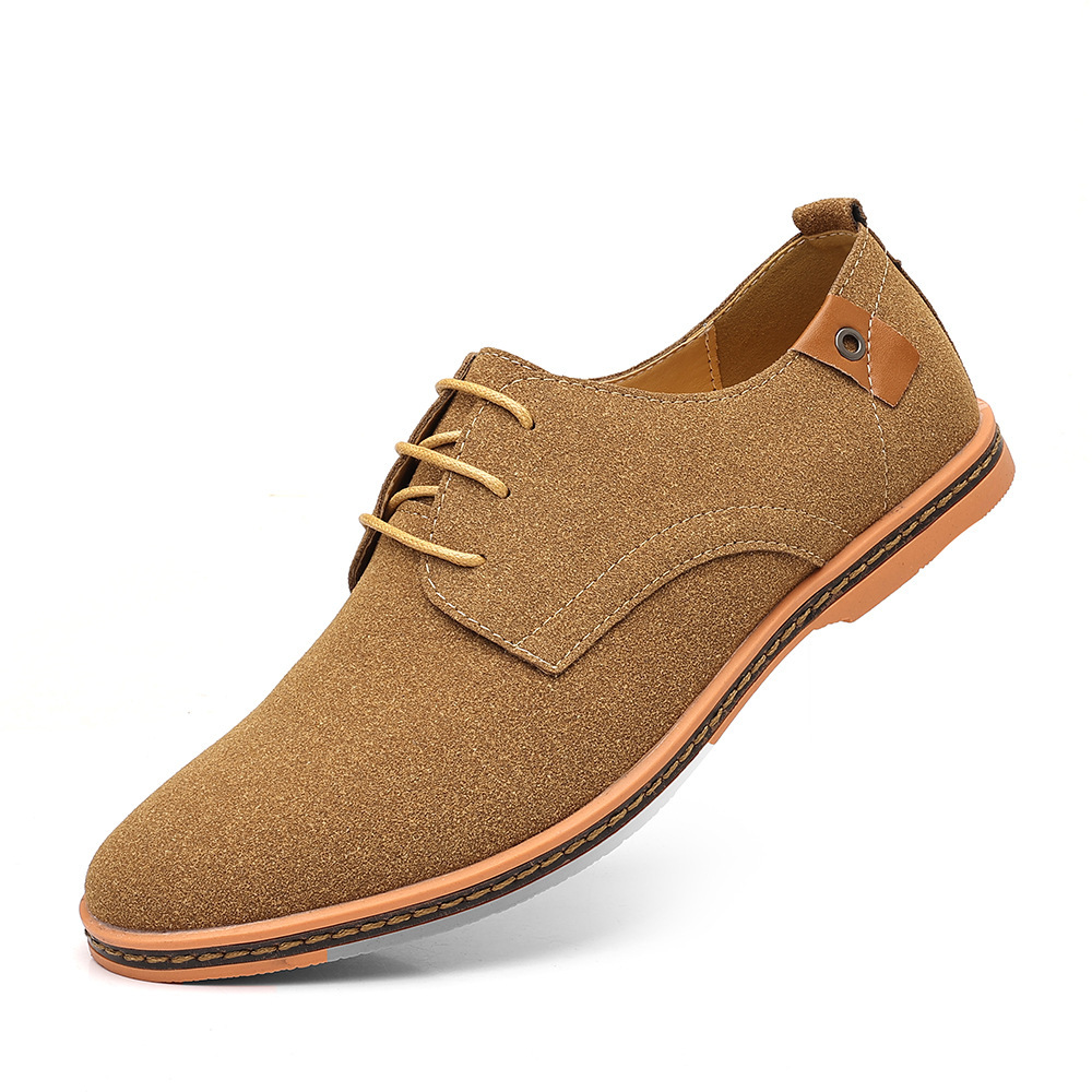 Personality Men's Casual Suede Shoes - Image 4