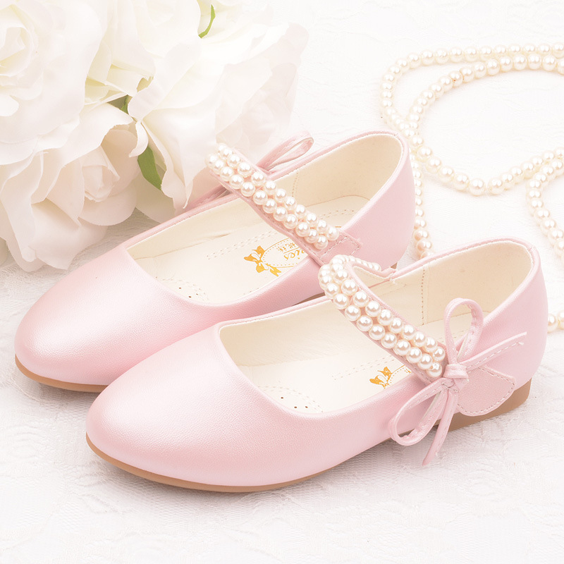 Girls' Photography Flat Leather Shoes - Image 9