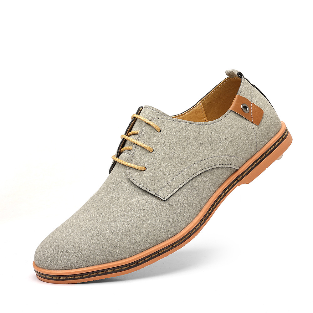 Personality Men's Casual Suede Shoes - Image 5