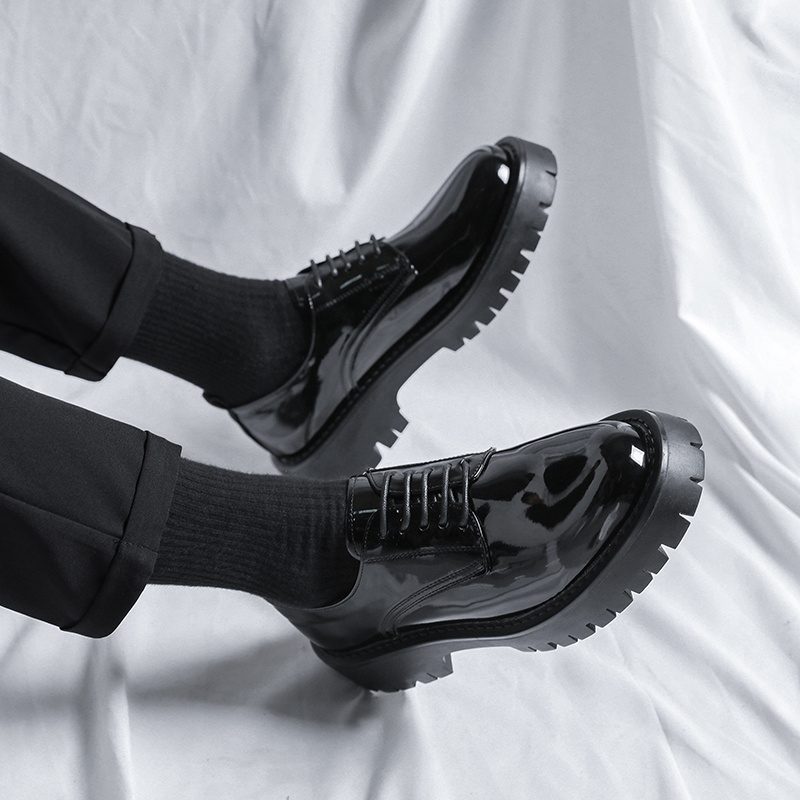 Men's Business Dress Leather Shoes - Image 4