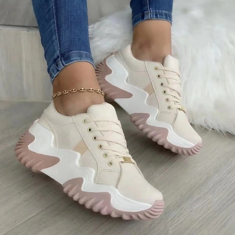 Thick Soled Serrated Daddy Shoes - Image 4